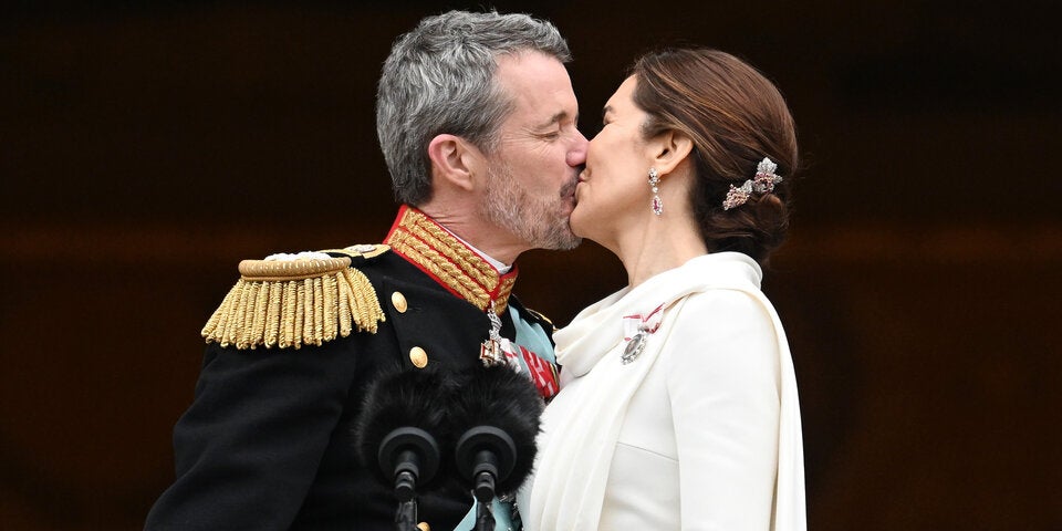 Frederik und Mary bei der Krönung