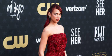 Dua Lipa bei den Critics' Choice Awards