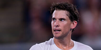 Dominic Thiem bei den Australian Open