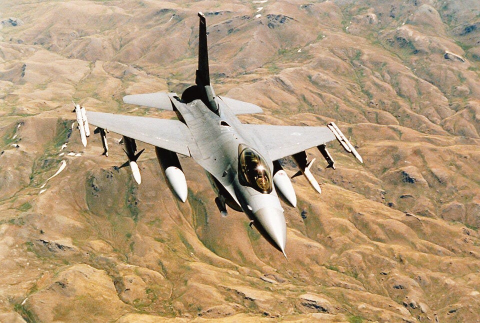 F-16 Fighting Falcon Kampfjet