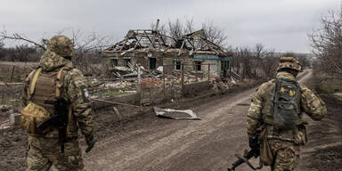 Ukrainische Soldaten