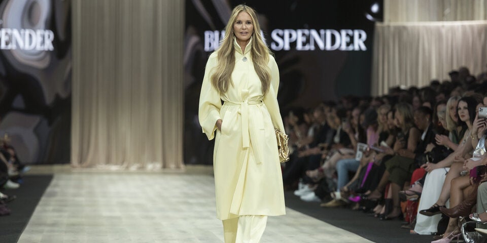 Beim Melbourne Fashion Festival lief Elle Macpherson wieder über den Laufsteg.