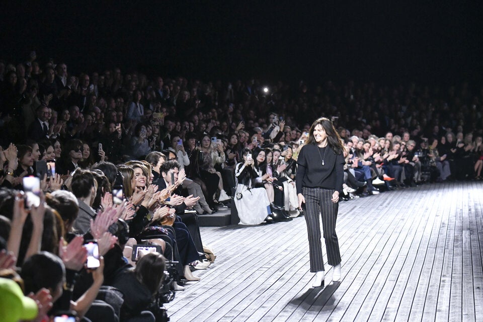 Virginie Viard bei ihrer letzten Runway-Show. Für ihre allerletzte Chanel-Kollektion zeigte sie sich nicht.