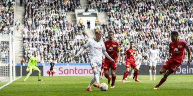 Gladbach ohne verletzten W&ouml;ber nur 0:0
