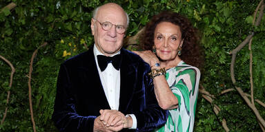 Diane von Fürstenberg und Ehemann Barry Diller