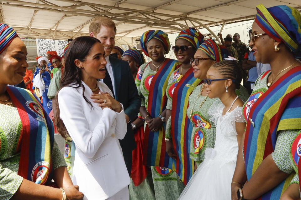 Harry und Meghan in Nigeria
