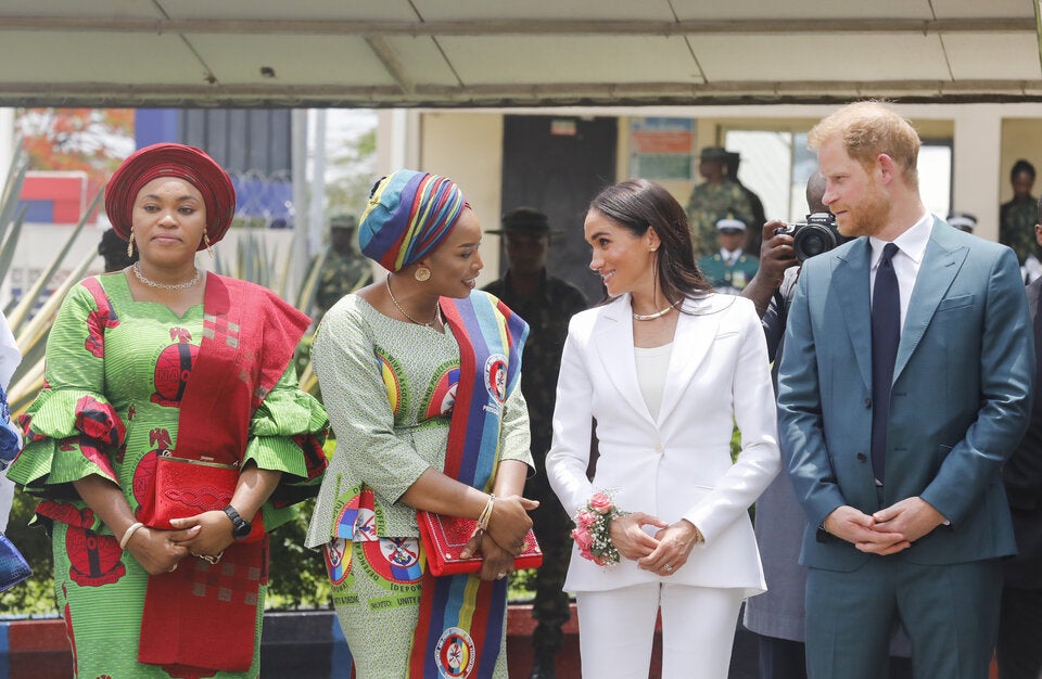 Harry und Meghan in Nigeria