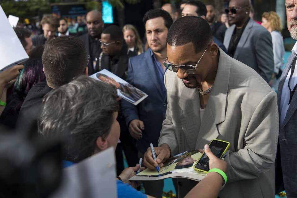 Will Smith bei Europapremiere von 