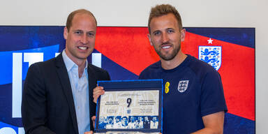 Prinz William & Harry Kane