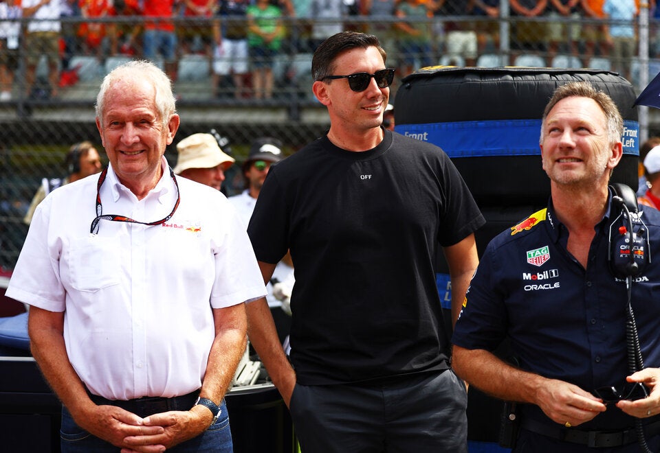 Mark Mateschitz Helmut Marko Christian Horner
