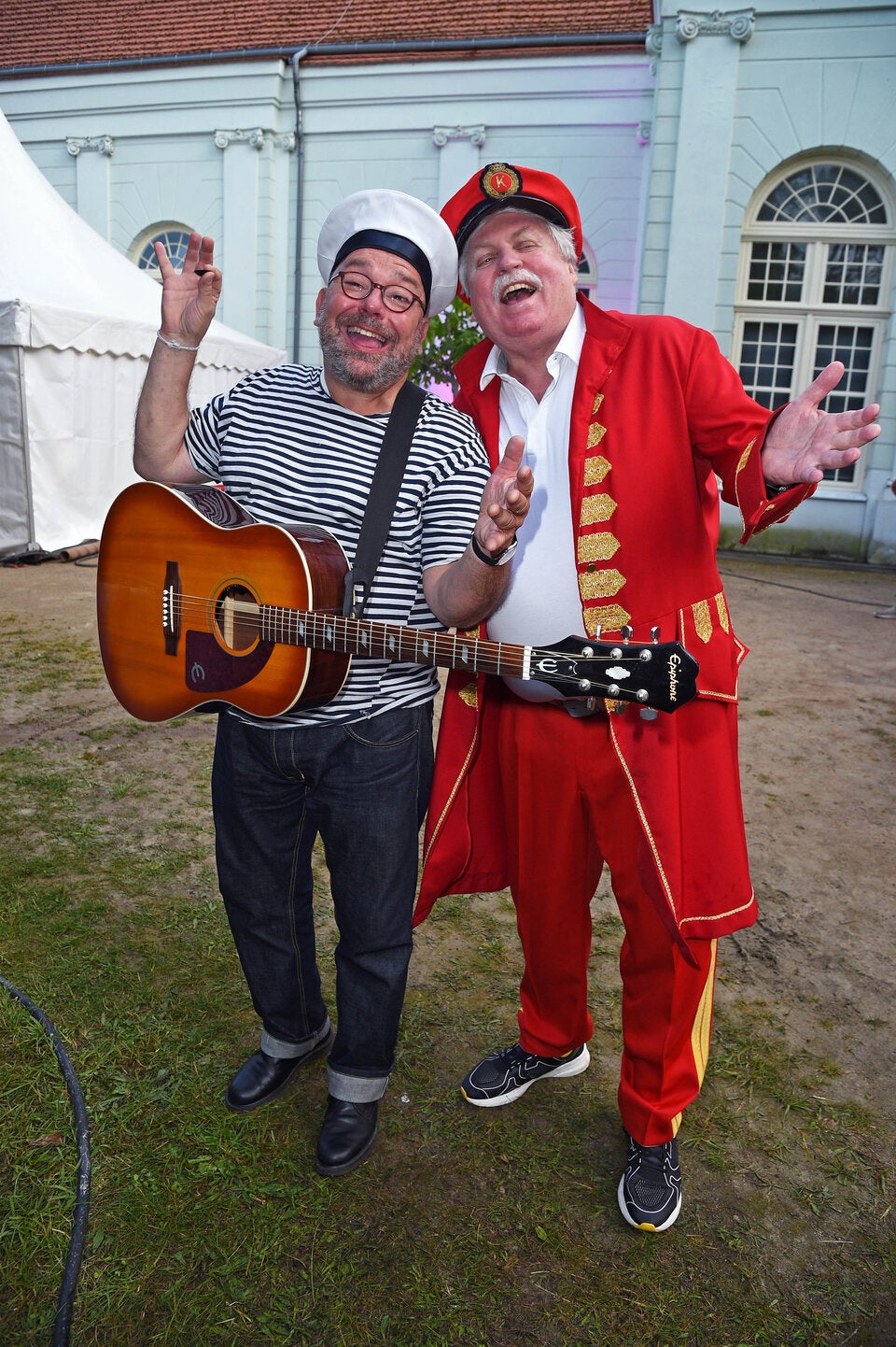 Das Schlager-Duo Klaus und Klaus.