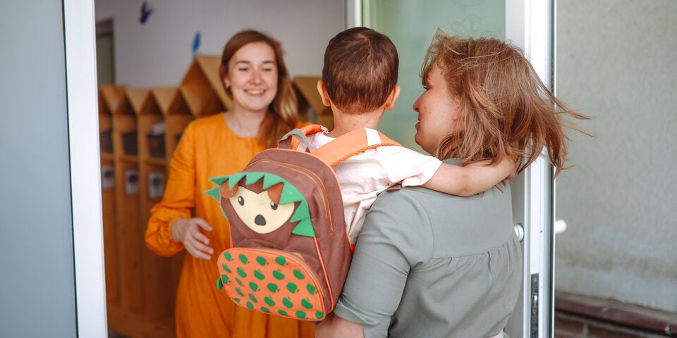 Kindergärten haben im Sommer geschlossen.