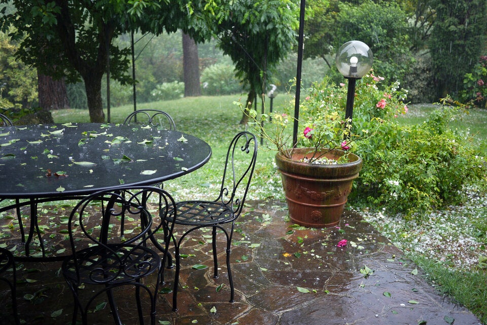 Garten unter Wasser: So retten Sie ihn bei schlechtem Wetter