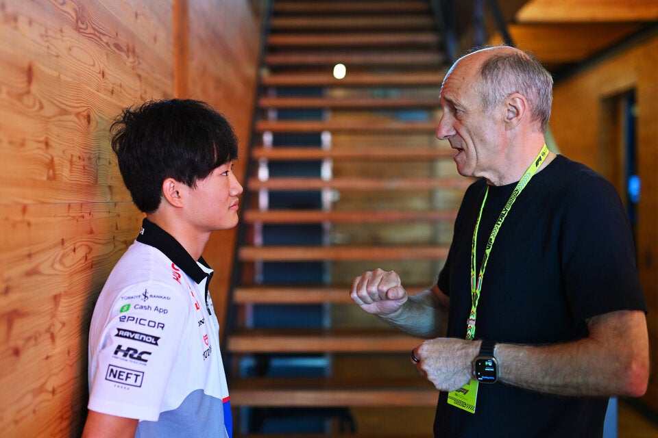 Franz Tost Yuki Tsunoda