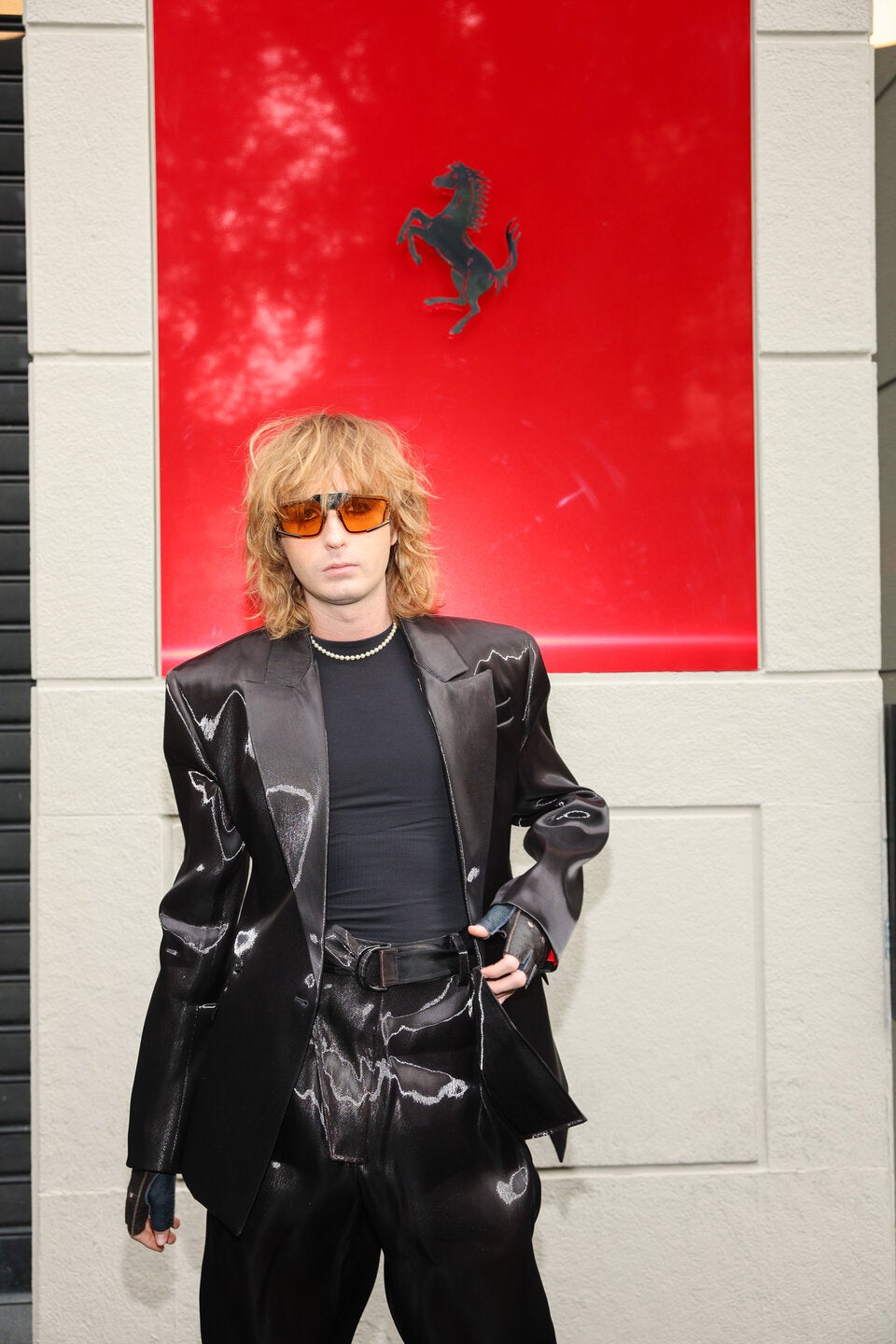 Madonna: Mit Ganzkörperschleier bei der Fashion Week