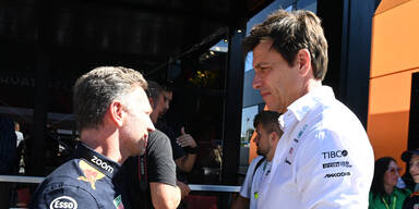 Toto Wolff Christian Horner