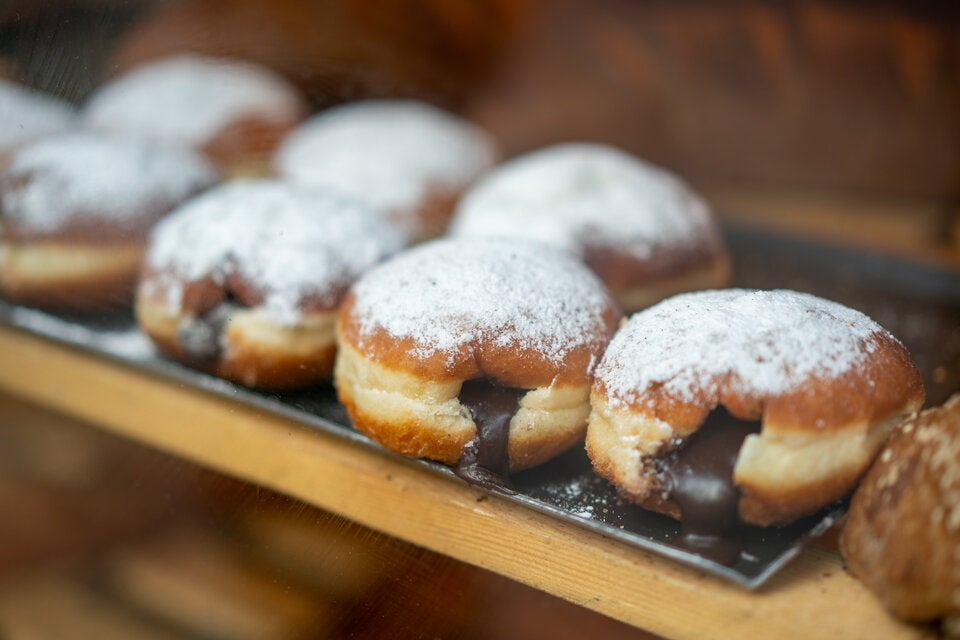 Achtung: Diese Krapfenfüllung macht am dicksten!