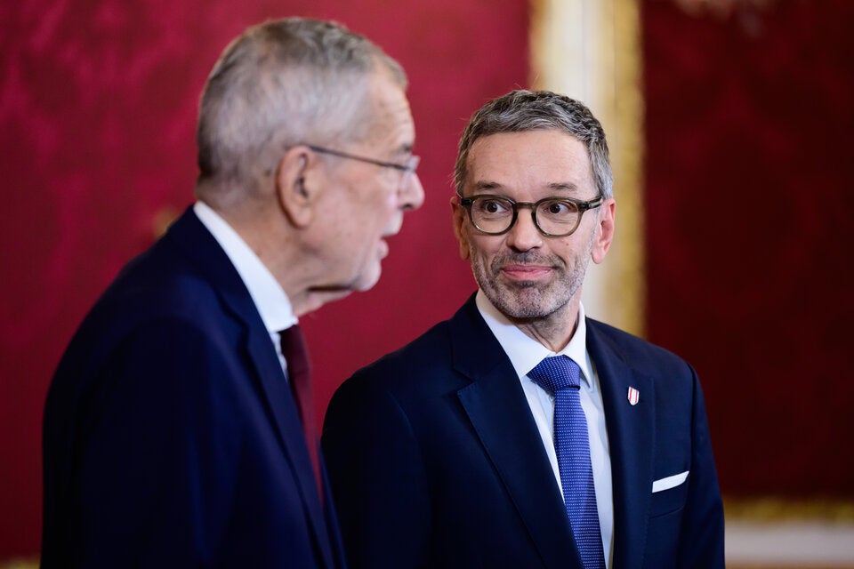 Alexander Van der Bellen und Herbert Kickl
