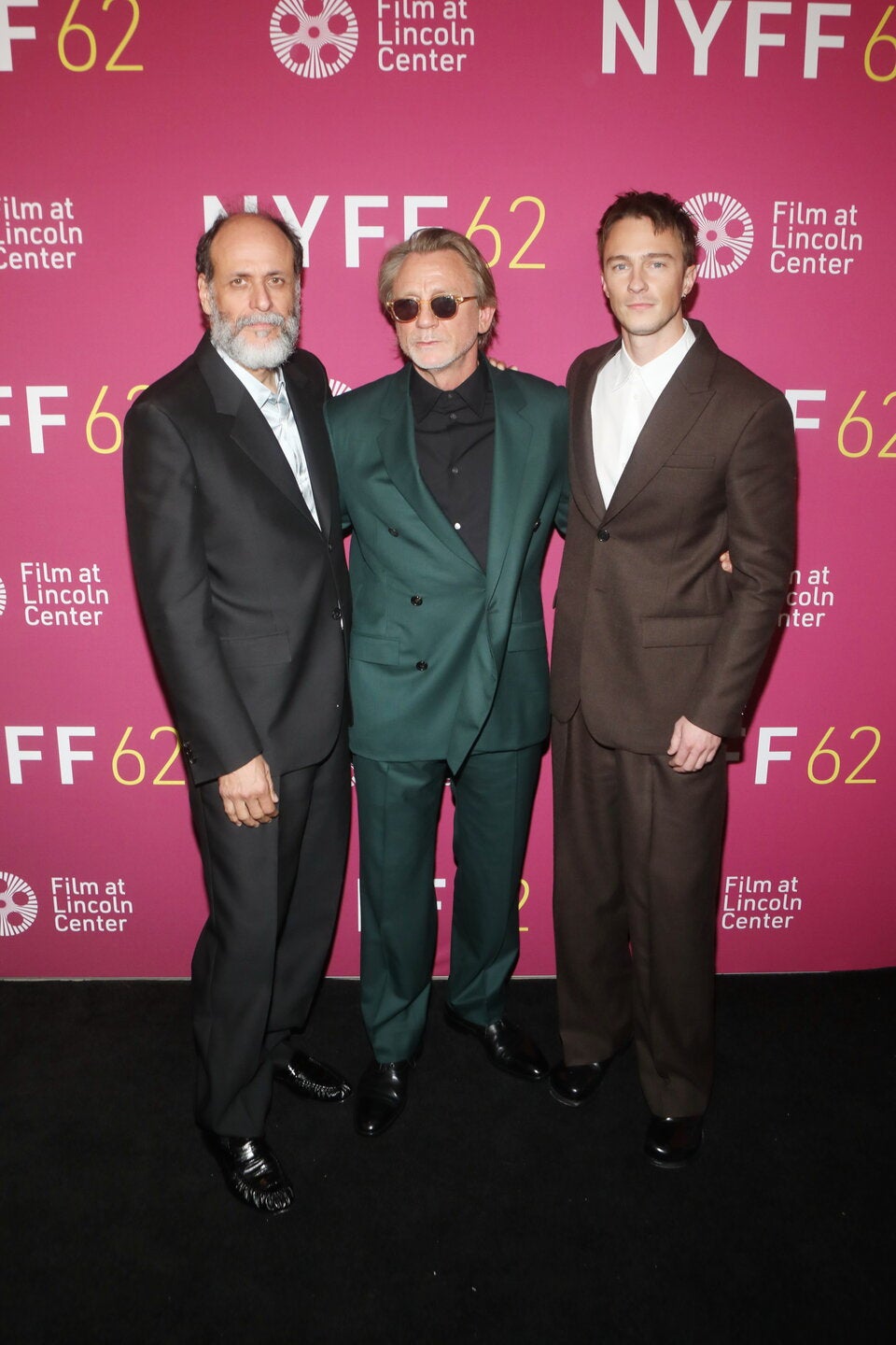 Luca Guadagnino, Daniel Craig und Drew Starkey