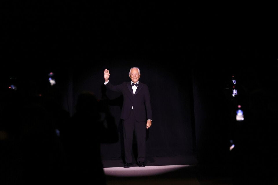 Modezar Giorgio Armani feiert Comeback zum 91. Geburtstag
