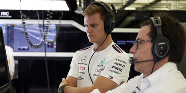 Toto Wolff Mick Schumacher