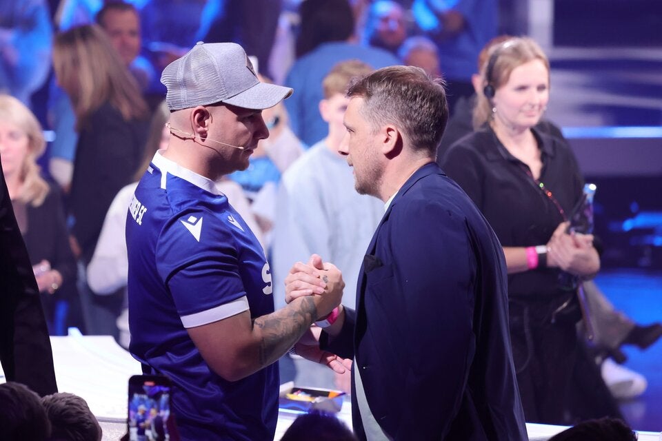 Pietro Lombardi und Oliver Pocher