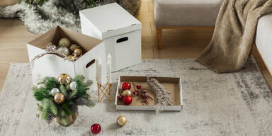 Weihnachtsdeko clever verstauen: So lagern Sie alles richtig