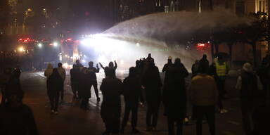 Georgien: Schwere Gewaltexzesse bei proeurop&auml;ischen Protesten