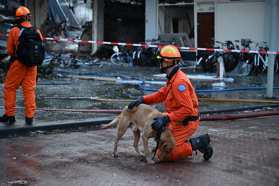 Explosion in Den Haag