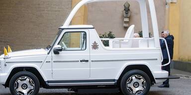 Letzter Wunsch vom Papst: Papamobil soll Leben retten