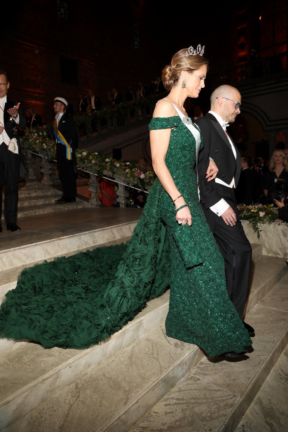 Nobelpreis: So schön waren die Roben der schwedischen Royals