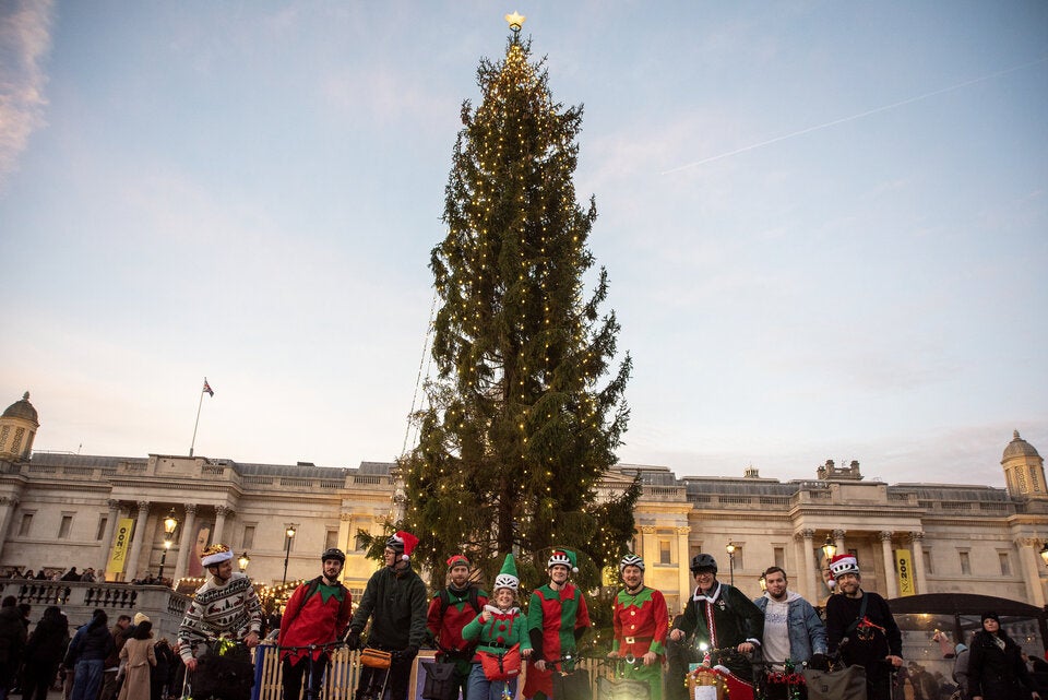 Der größte Weihnachtsbaum der Welt steht in unserem Nachbarland