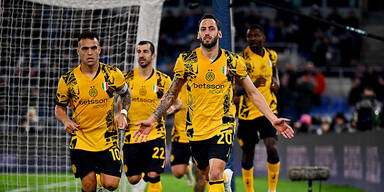 Inter deklassierte Lazio in Rom mit 6:0-Ausw&auml;rtssieg - Arnie nur auf der Bank