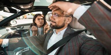 Parship-Studie: Worüber sich Paare beim Autofahren am meisten zoffen