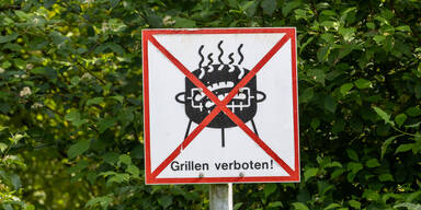 Grillverbot wegen Brandgefahr