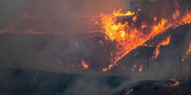 Schon wieder! Kalifornien zittert vor gr&ouml;&szlig;tem Feuer des Jahres