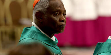 Peter Turkson, 76, Ghana. Er w&auml;re der erste afrikanische Papst der Neuzeit.