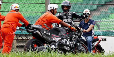 MotoGP-Champion Jorge Mart&iacute;n nach Sturz in Sepang im Krankenhaus