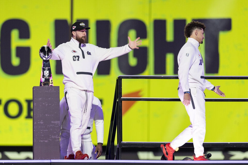 Travis Kelce NFL Media Day