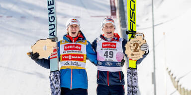 &Ouml;SV-Doppelsieg in f&uuml;r &Ouml;SV-Adler! Tschofenig siegt vor H&ouml;rl!