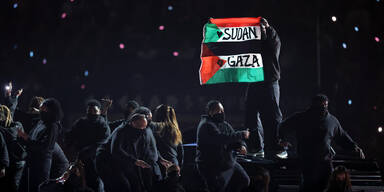 Gaza Protest Super Bowl