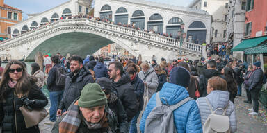 Rialto-Brücke in Venedig