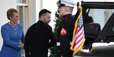 Selenskyj verl&auml;sst Wei&szlig;es Haus