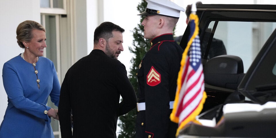 Selenskyj verlässt Weißes Haus