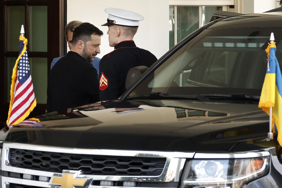 Selenskyj verlässt Weißes Haus