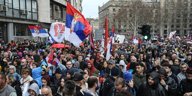 serbien proteste