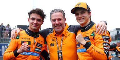 Brown Norris Piastri