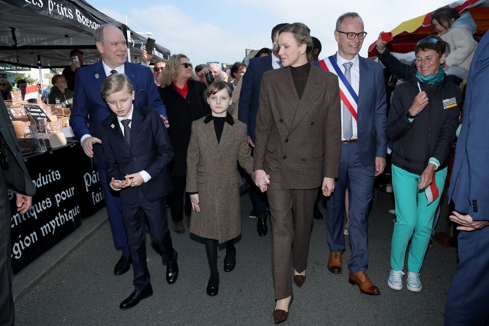 Fürstin Charlène im entzückenden Partnerlook mit Tochter Gabriella