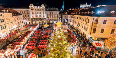 Mit dem Twin City Liner zu den sch&ouml;nsten Adventm&auml;rkten in Bratislava