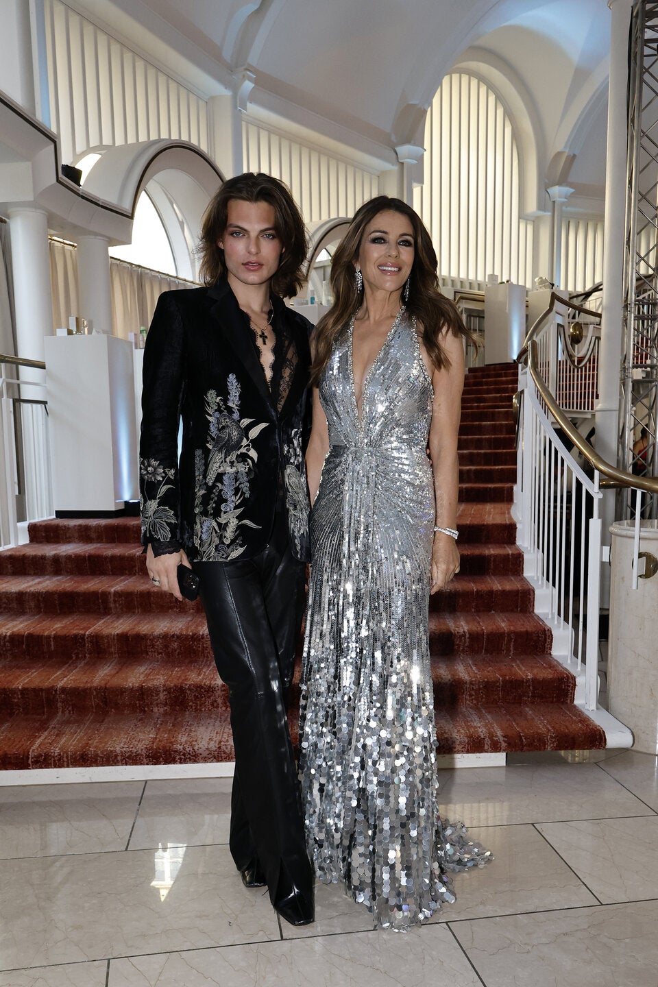 Liz Hurley mit Sohn Damian